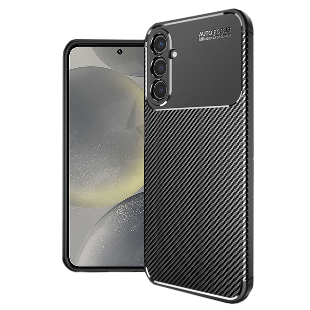 Levně Techsuit CarbonFiber kryt pro Samsung Galaxy S24 černý