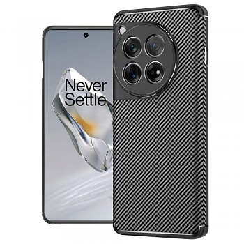 Obal Techsuit CarbonFiber OnePlus 12 černý