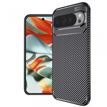 Techsuit CarbonFiber Google Pixel 9 Pro XL Black