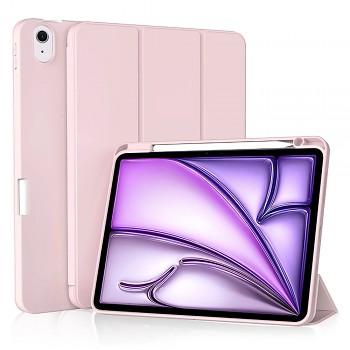 Techsuit Flex Trifold s držákem na tužku iPad Air 11 Pink