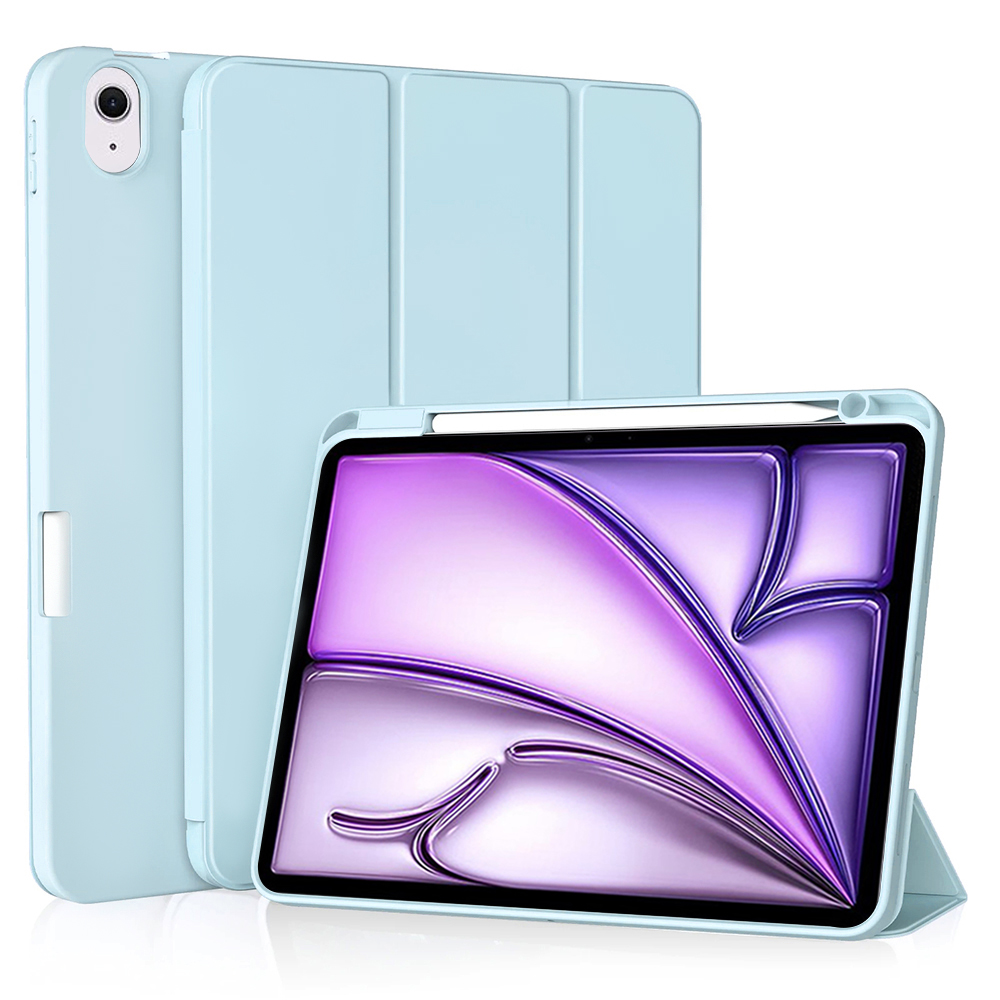 Levně Techsuit Flex Trifold Pencil Holder iPad Air 11 2024 Blue