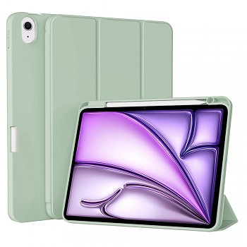 Techsuit Flex Trifold s držákem na tužku iPad Air 11 Matcha Green