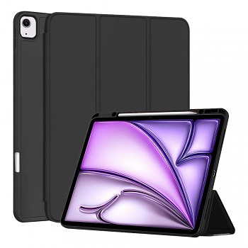 Techsuit Flex Trifold s držákem Pencil iPad Air 13 Černá