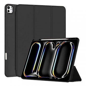 Techsuit Flex Trifold s držákem na tužku iPad Pro 13 černý
