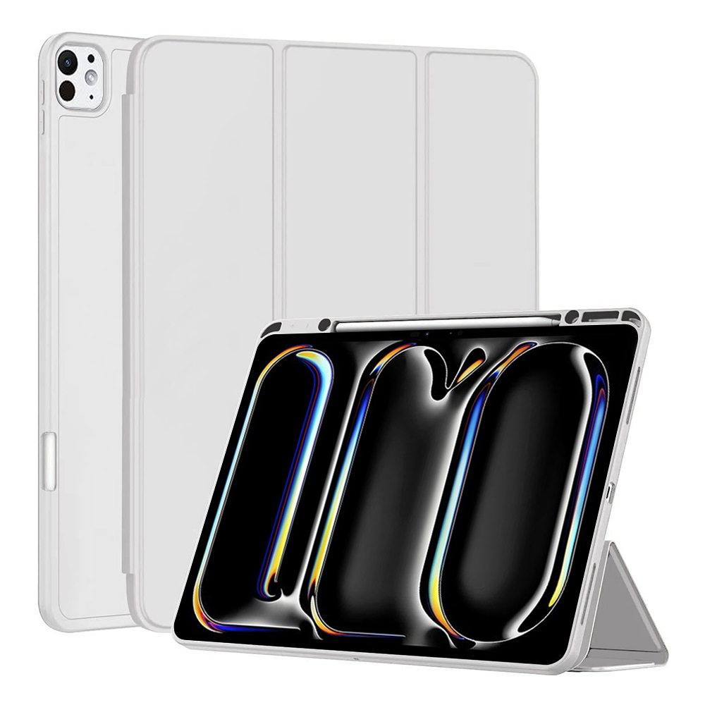 Techsuit Flex Trifold s držákem iPad Pro 13 24 25 Šedá