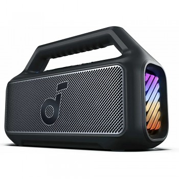 Anker Soundcore Boom 2 BT5.3 RGB IPX7 BassUp Černý