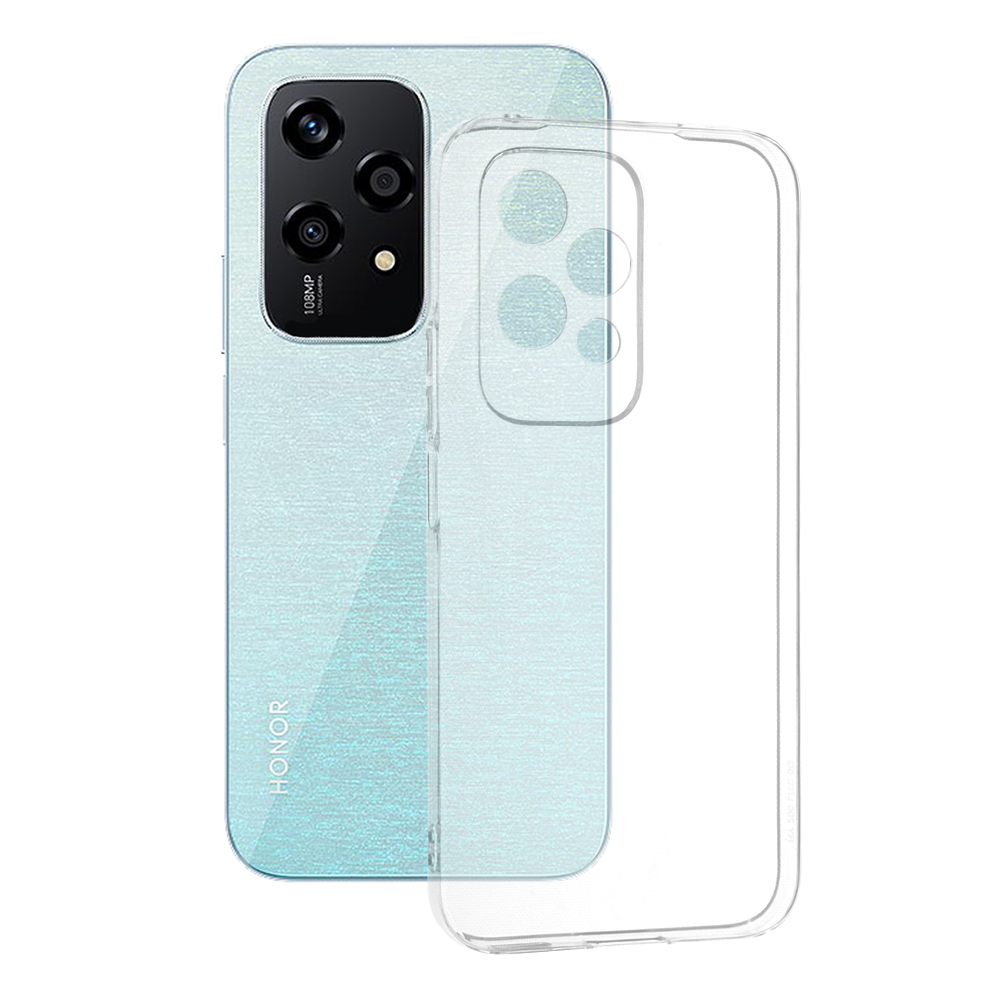 Levně Techsuit průhledné silikonové pouzdro Honor 200 Lite
