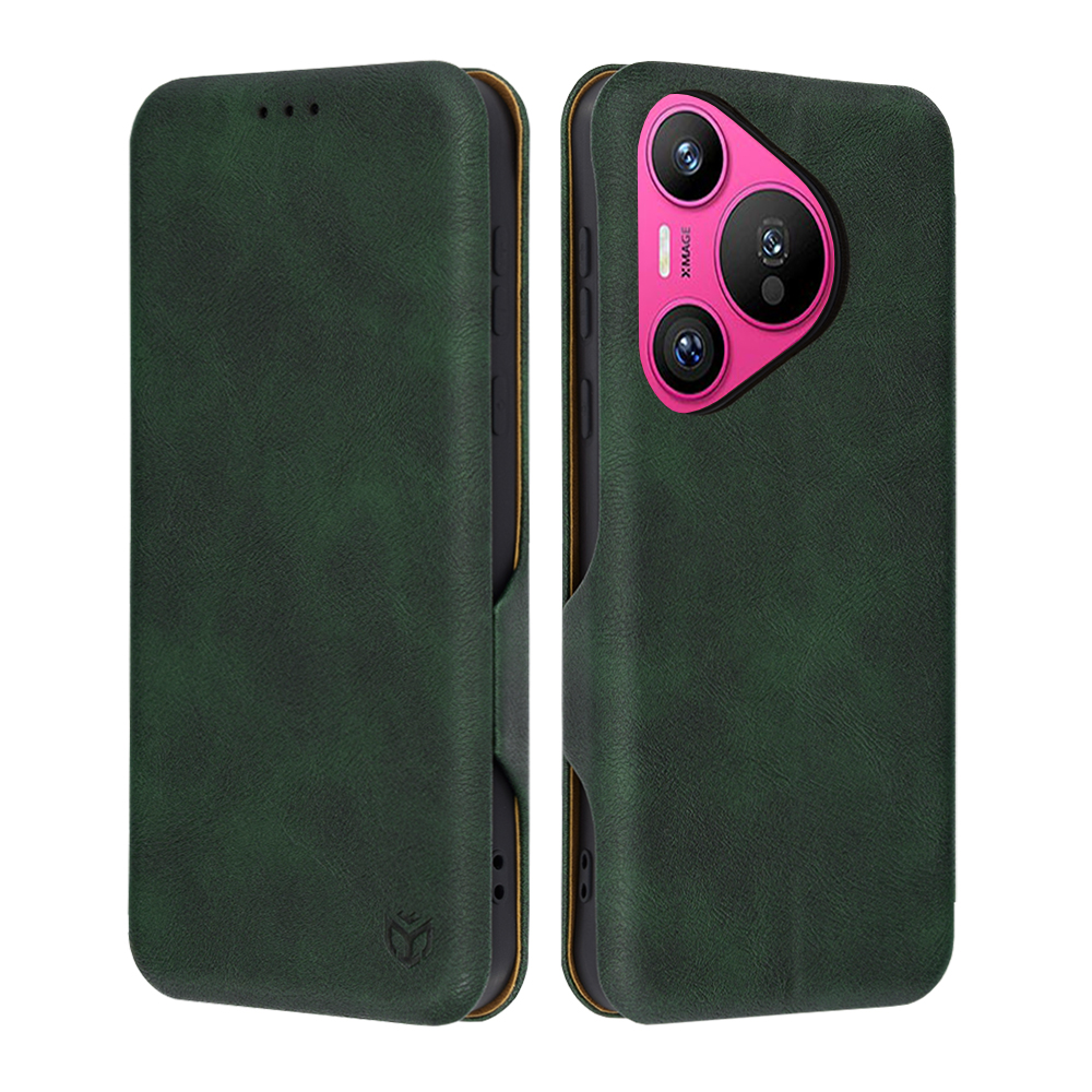 Levně Techsuit Safe Wallet Plus pro Huawei Pura 70 Green
