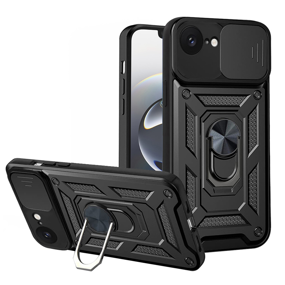Levně Techsuit CamShield Series kryt iPhone 16e černý