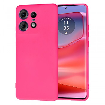 Techsuit SoftFlex kryt pro Motorola Edge 50 Pro Hot Pink