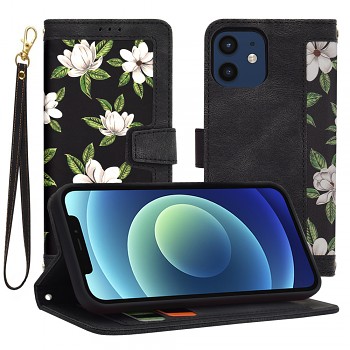 Techsuit FlipCraft iPhone 12 12 Pro Flowers of the Dawn