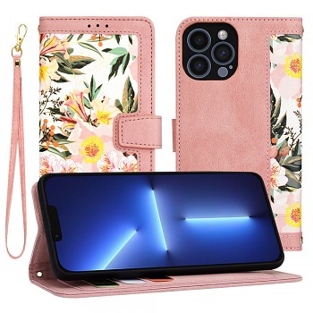 Techsuit FlipCraft Kryt iPhone 13 Pro Max Sweetheart Pink