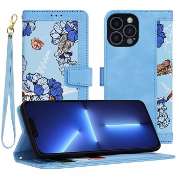 Techsuit FlipCraft iPhone 13 Pro Max Vibrant Blue