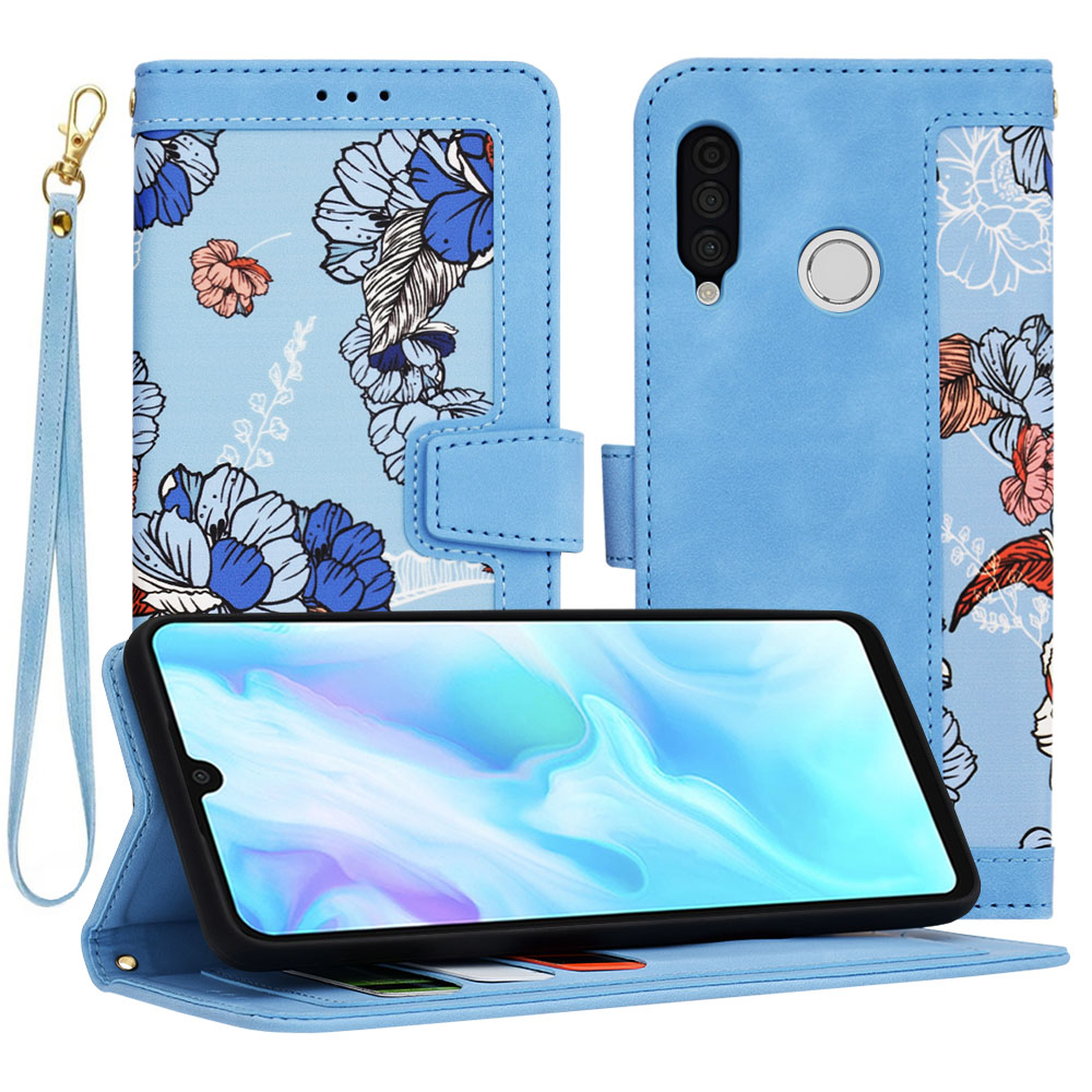 Levně Techsuit FlipCraft Huawei P30 Lite NewEdition VibrantBlue
