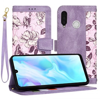 Techsuit FlipCraft Huawei P30 Lite Mysterious Purple
