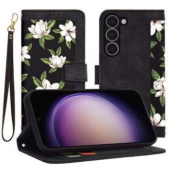 Techsuit FlipCraft Samsung Galaxy S23 Flowers of the Dawn