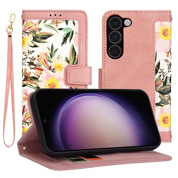 Techsuit FlipCraft Samsung Galaxy S23 Sweetheart Pink