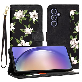 Techsuit FlipCraft Samsung Galaxy A54 Květiny úsvitu