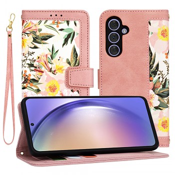 Techsuit FlipCraft Samsung Galaxy A54 Sweetheart Pink