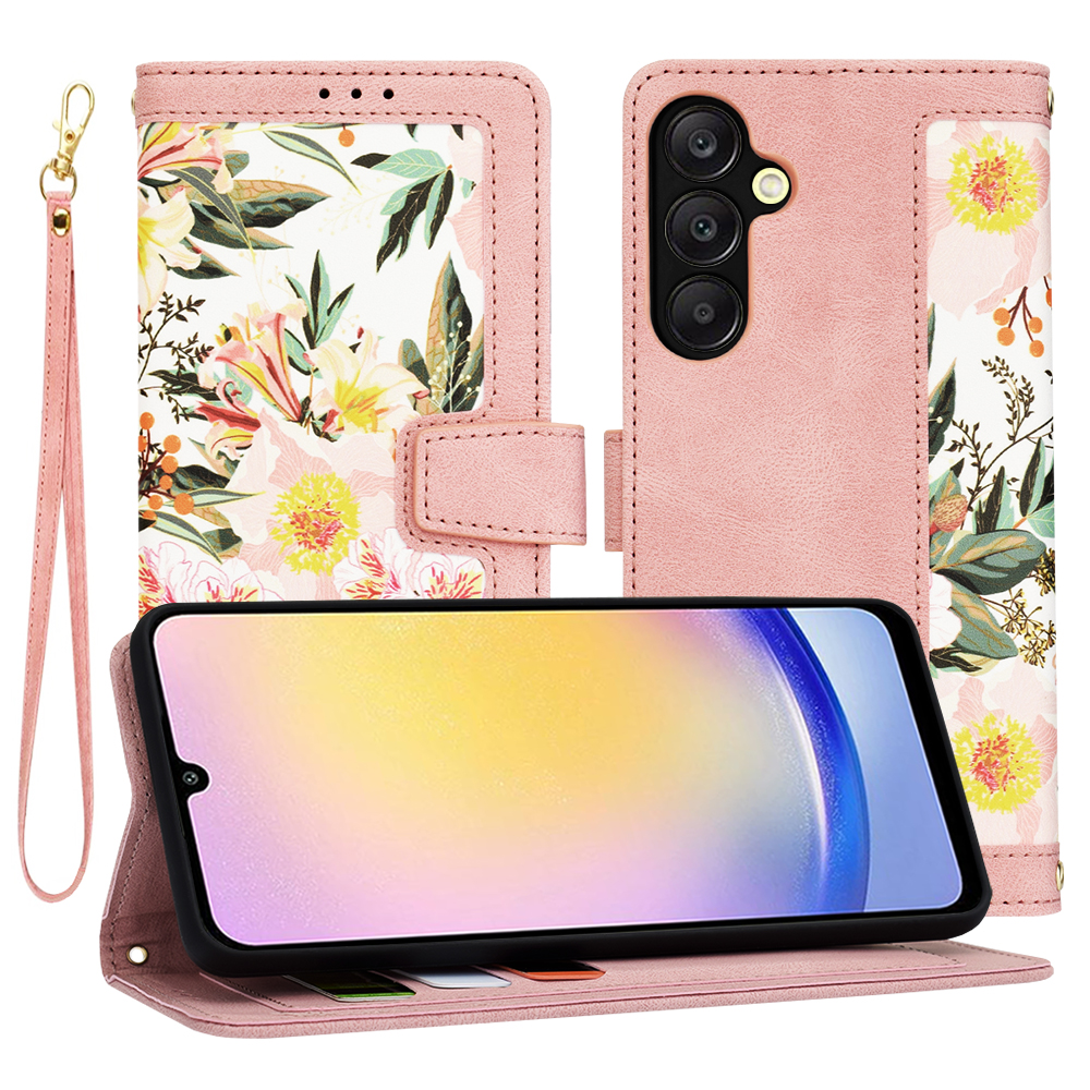 Levně Techsuit FlipCraft Samsung Galaxy A25 5G Sweetheart Pink