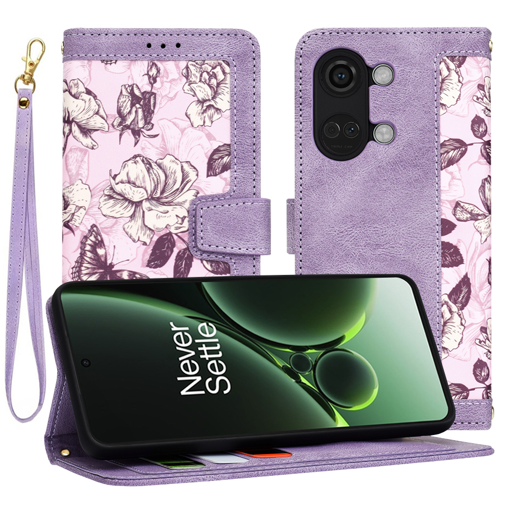 Levně Techsuit FlipCraft pouzdro OnePlus Nord 3 Mysterious Purple