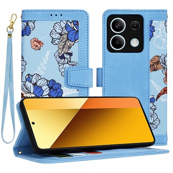 Techsuit FlipCraft kryt Xiaomi Redmi Note 13 5G Vibrant Blue