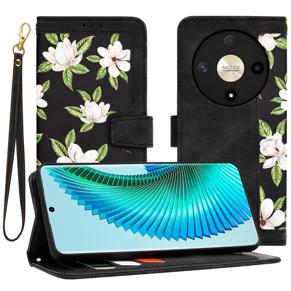 Levně Techsuit FlipCraft Honor Magic6 Lite Květy úsvitu