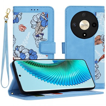 Techsuit FlipCraft Honor Magic6 Lite Vibrant Blue