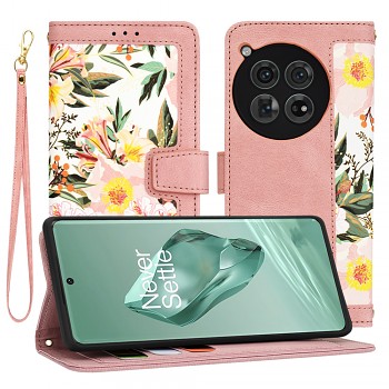 Techsuit FlipCraft obal pro OnePlus 12 Sweetheart Pink