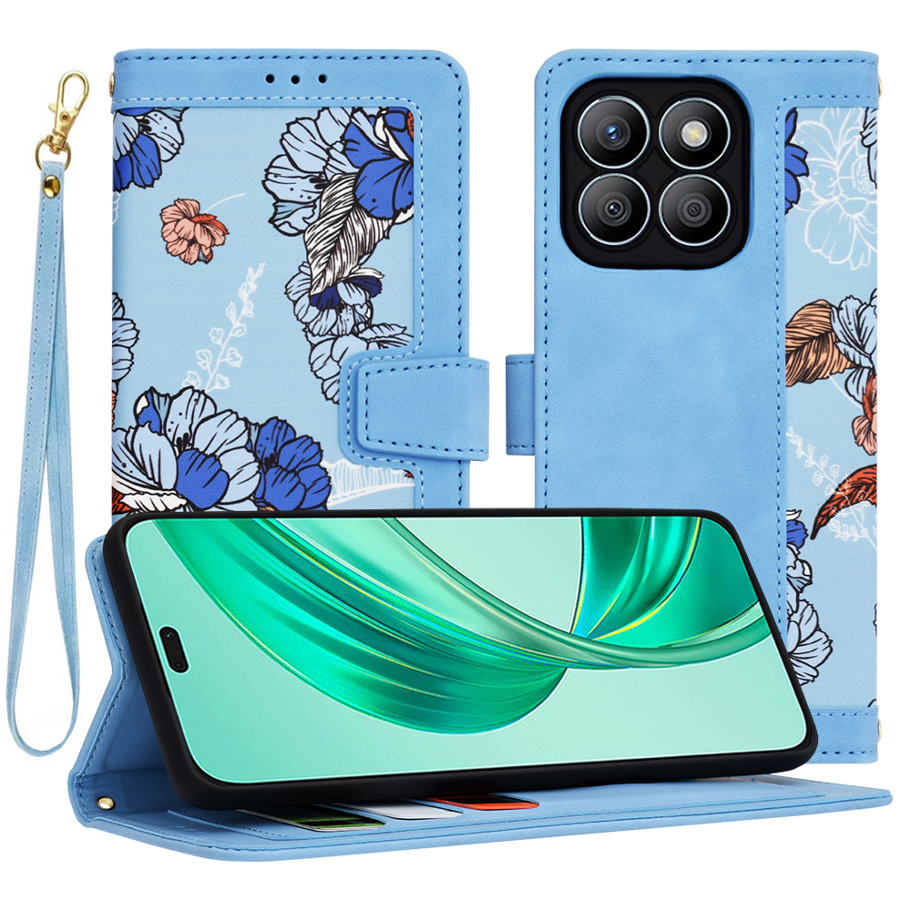 Levně Techsuit FlipCraft Honor X8b Zářivá modrá