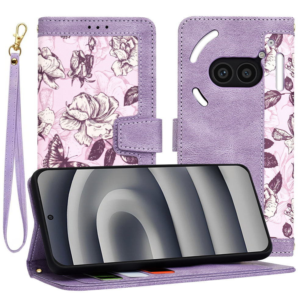 Levně Techsuit FlipCraft Nothing Phone (2a) (2a) Plus Tajemná Fialová