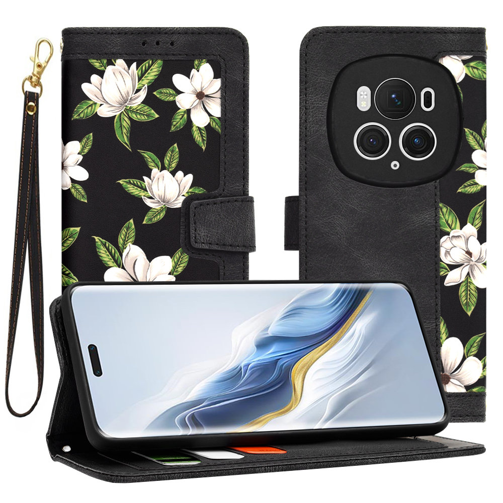 Levně Techsuit FlipCraft Honor Magic6 Pro Květy úsvitu