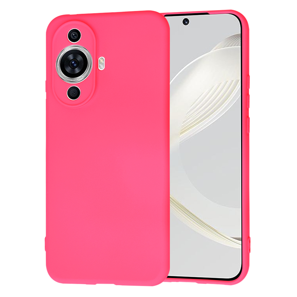 Levně Techsuit SoftFlex Huawei nova 11 nova 12s Sytě růžová