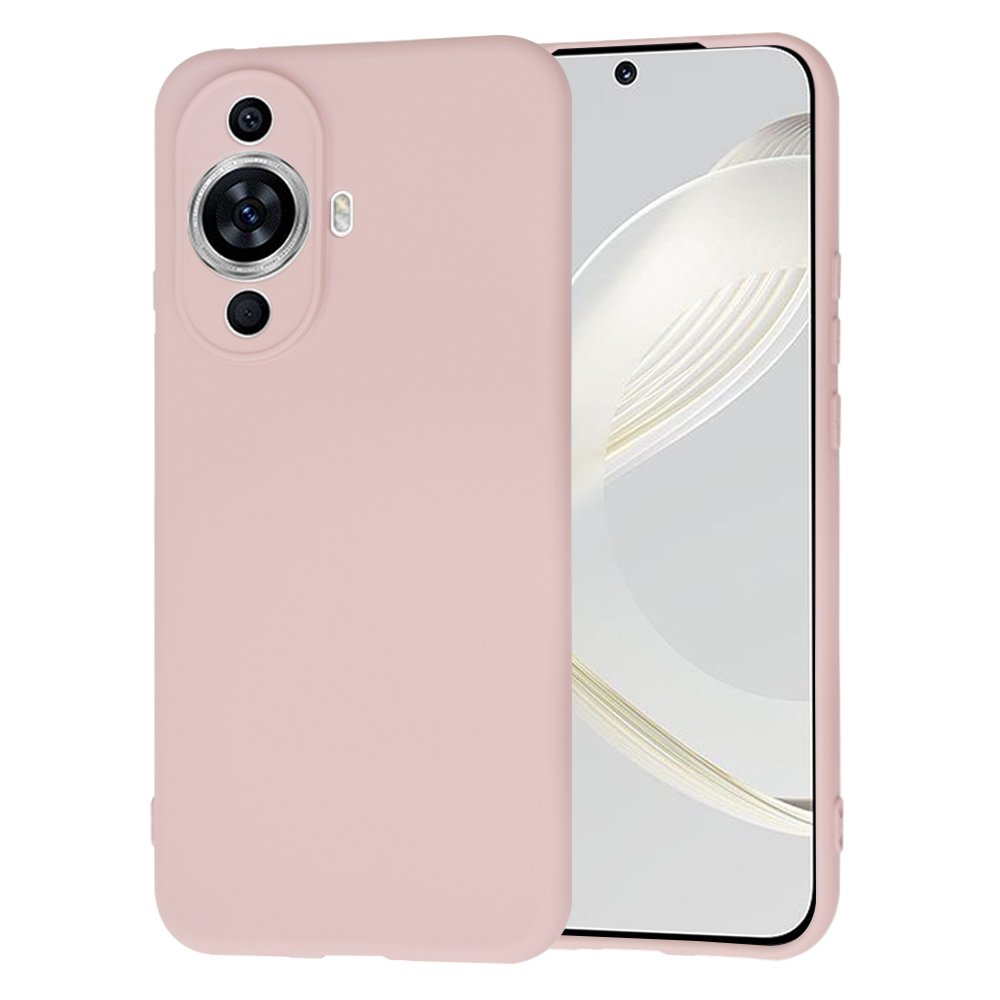 Levně Techsuit Měkký Flex Huawei nova 11 nova 12s Růžový Písek