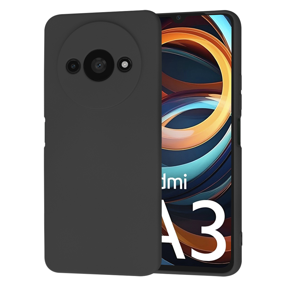 Levně Obal Techsuit SoftFlex pro Xiaomi Redmi A3 a A3x černý