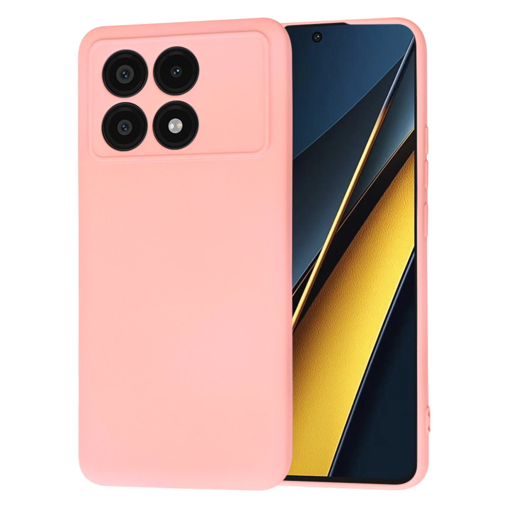 Levně Techsuit SoftFlex kryt pro Xiaomi Poco X6 Pro Chalk Pink