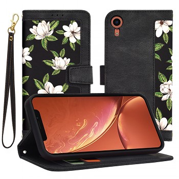 Techsuit FlipCraft iPhone XR Květy úsvitu