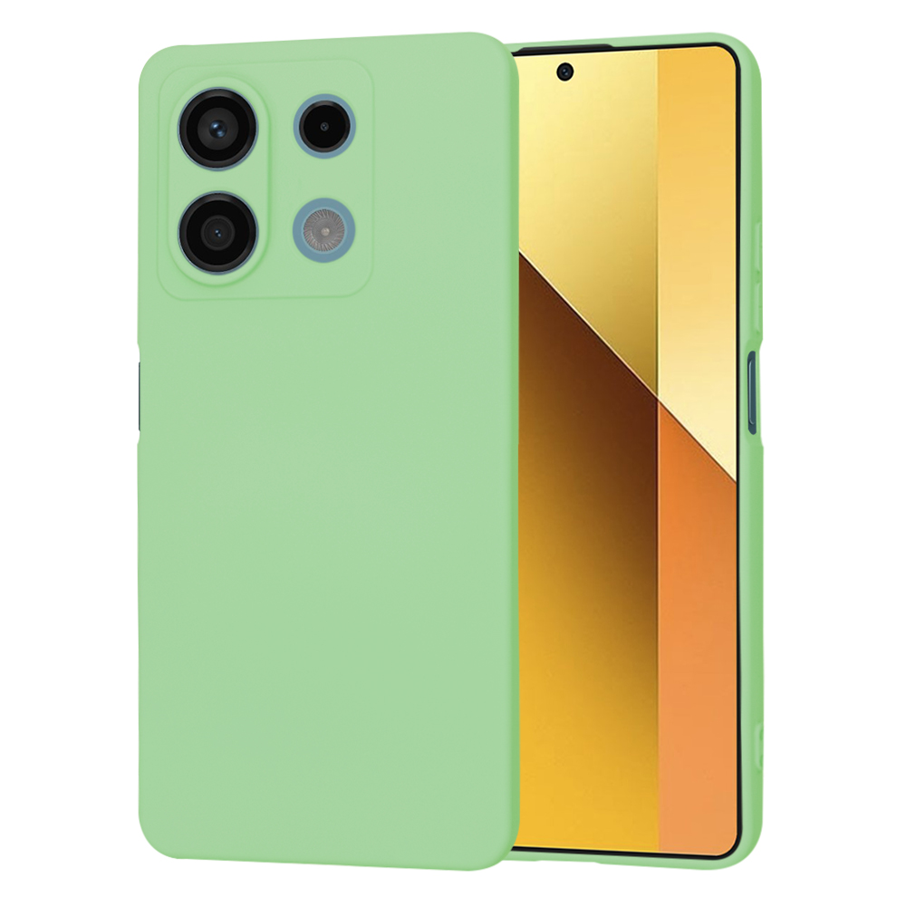 Levně Techsuit MěkkýFlex Xiaomi Redmi Note 13 5G Mátově zelená