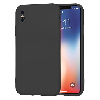 Techsuit SoftFlex pouzdro pro iPhone X iPhone XS černé
