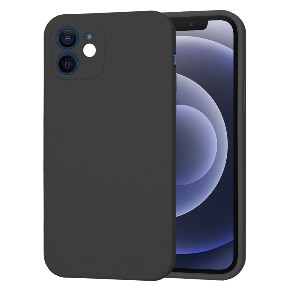 Levně Techsuit SoftFlex iPhone 12 Černý