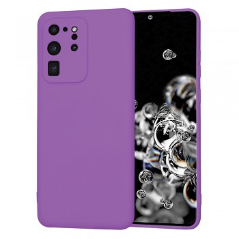 Techsuit SoftFlex Samsung Galaxy S20 Ultra 4G S20 Ultra 5G Fialový