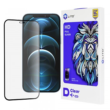 Lito D+ Pro Clear iPhone 12 Pro Max Black