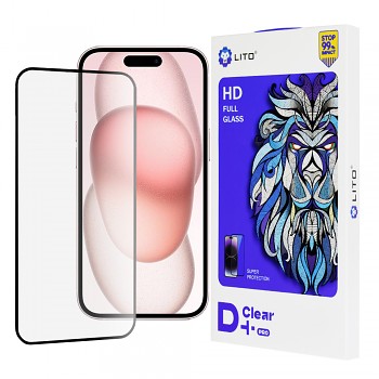 Lito D+ Pro Clear iPhone 15 Black