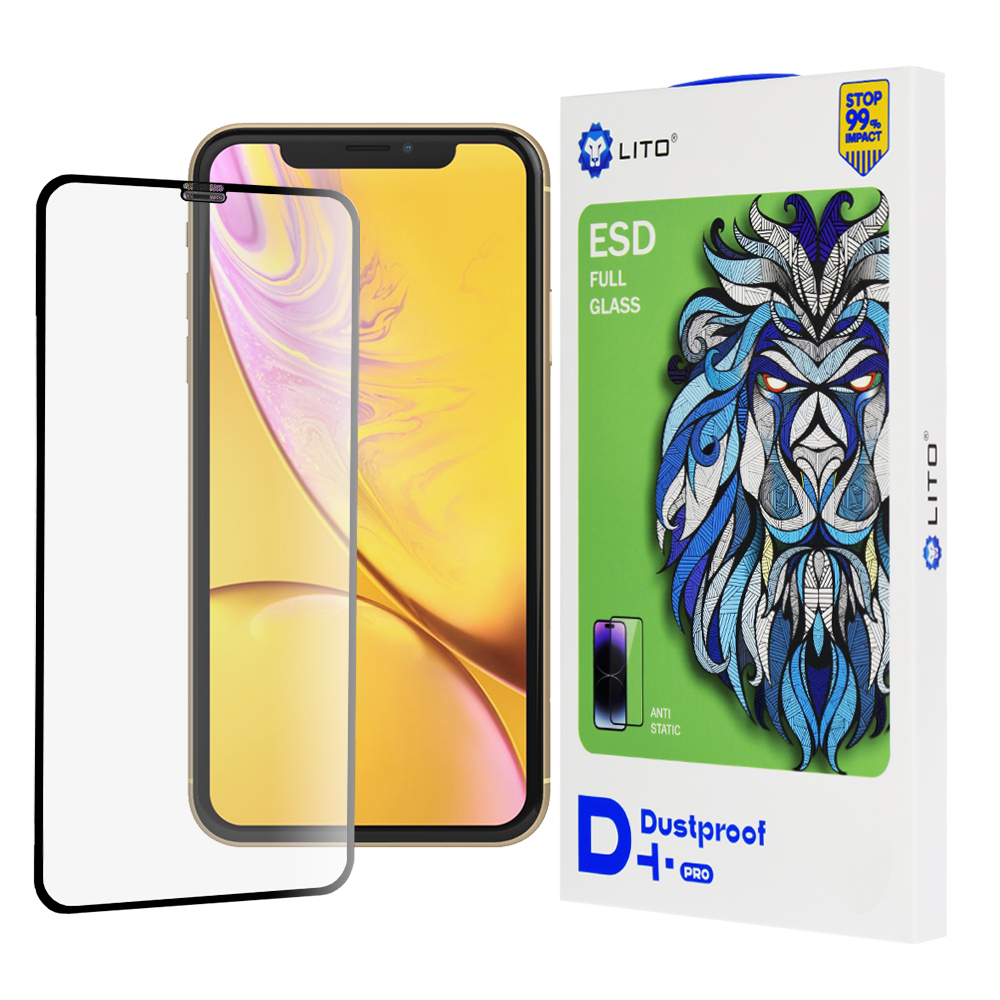 Levně Lito D+ Pro Dustproof pouzdro iPhone XR iPhone 11 Black