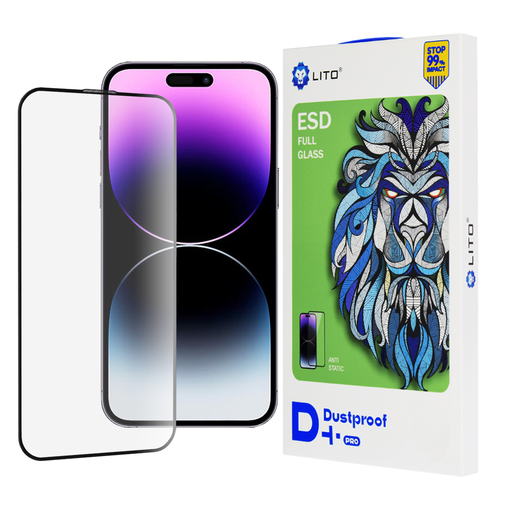 Levně Lito D+ Pro prachotěsné pouzdro iPhone 14 Pro Max černé