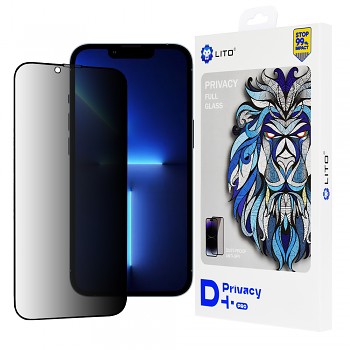 Lito D+ Pro Privacy iPhone 13 Pro Max a 14 Plus Black