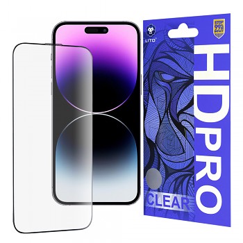 Lito HD Pro Clear iPhone 14 Pro Max Černý