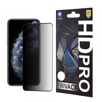 Lito HD Pro Privacy fólie iPhone XS Max i 11 Pro Max černá