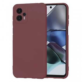 Techsuit MěkkýFlex Motorola Moto G23 Švestková Červená