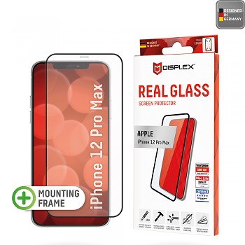Displex Real Glass Full Cover iPhone 12 Pro Max Black